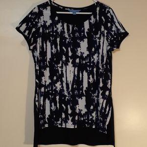 Simply Vera Vera Wang short sleeve blouse large